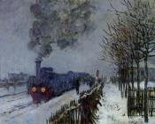 Train in the Snow, the Locomotive
